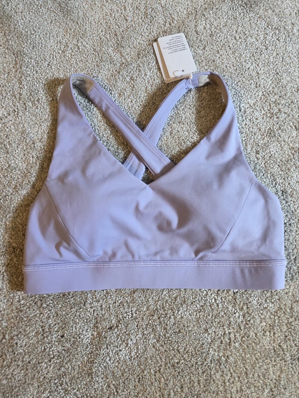 lululemon athletica Lilac Smoke Envital Bra B/C